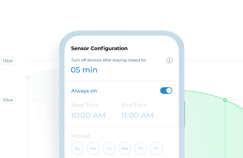 An Amazon Echo smart speaker, charcoal in color, spherical in shape with a blue light ring; Google Home smart speaker with a white and gray cylindrical design.
